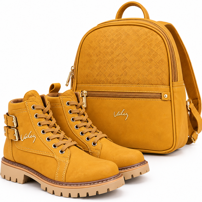 COMBO DAMA  BOLSO - BOTIN VÉLEZ