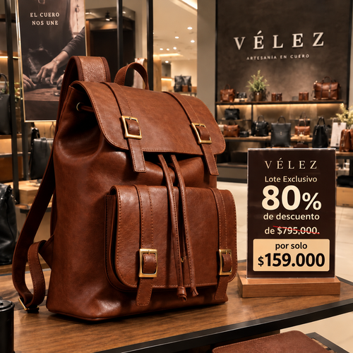 Morral Dama DACOTA Velez Diseño Correas