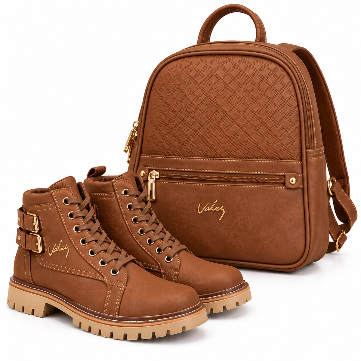 COMBO DAMA  BOLSO - BOTIN VÉLEZ