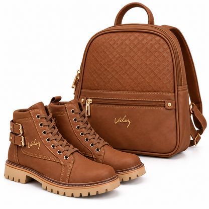 COMBO DAMA  BOLSO - BOTIN VÉLEZ